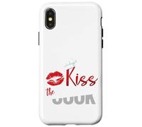 Funny Kiss The Culinary Chef Cook Baker T-Shirt Case for iPhone X/XS