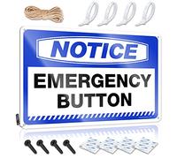 Funny Kitchen Signs Notice Emergency Button Tin Sign Man Cave Rules Metal Decor For Home Bar(30X40CM)