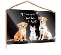 Funny Kitchen Wall Decor True Not! Que Lui A Fair! The Room Decorations Fall Porch Decor(15X28CM)