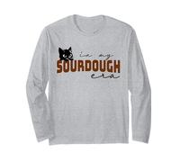 Funny Kitten Baker Sourdough Long Sleeve T-Shirt