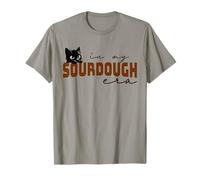 Funny Kitten Baker Sourdough T-Shirt