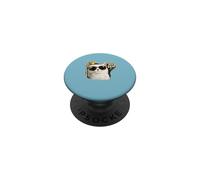 Funny Kitty Internet Meme Cat Aesthetic Retro Cats PopSockets Adhesive PopGrip