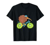 Funny Kiwi Cyclist Biker Gift New Zealand T-Shirt