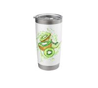 Funny Kiwi Fruit Vacation Beach Kiwi Lovers Tropical Fruit Stainless Steel Insulated Tumbler