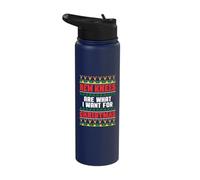 Funny Knee Replacement Surgery Christmas Wish Stainless Steel Insulated Water Bottle