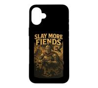 Funny Knight Gamer Gaming Pun Fantasy Game Lovers Retro Game Case for iPhone 16 Plus