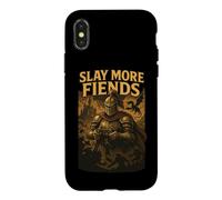 Funny Knight Gamer Gaming Pun Fantasy Game Lovers Retro Game Case for iPhone X/XS