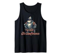 Funny Knight - Sir Cumference Tank Top