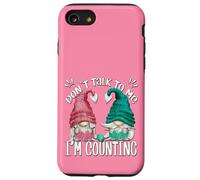 Funny Knitting Gnomes For Women Dont Talk To Me Im Counting Case for iPhone SE (2020) / 7/8