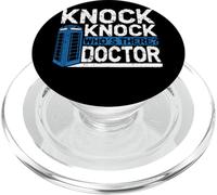 Funny Knock Knock Who's There Doctor Novelty Design PopSockets PopGrip for MagSafe
