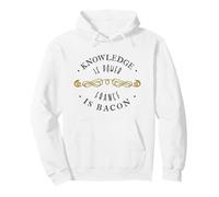 Funny Knowledge Power France Bacon Meme Pullover Hoodie