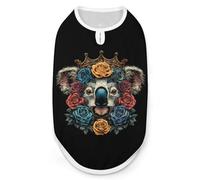 Funny Koala with Garland Dog Shirts Pullover Pet Vest T-shirts for Small Medium Dogs & Cats