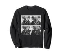 Funny Koalas Rockers Cool Animals Rock Music Emo Punk Band Sweatshirt