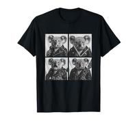 Funny Koalas Rockers Cool Animals Rock Music Emo Punk Band T-Shirt