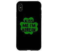 Funny Korean St. Patrick's Day Costume Korea St. Paddys Wear Case for iPhone XS Max