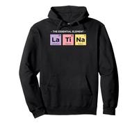 Funny La Ti Na Essential Elements Science Design Pullover Hoodie