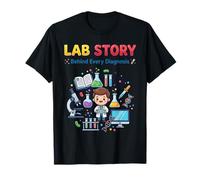Funny Lab Story Lab Week 2026 Medical Laboratory Technician T-Shirt