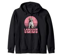Funny Labrador Retriever Mom Mother day Dog Pets Gifts Zip Hoodie