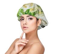 Funny Labrador Retriever Puppy,Adult's Satin Sleeping Cap - Women's Elastic Sleep Bonnet, Adjustable Overnight Hair Cover