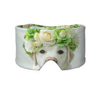 Funny Labrador Retriever Puppy, Full Eye Covers Light Blocking Eye Mask Sleep Eye and Ear Muffs