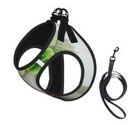 Funny Labrador Retriever Puppy,Pet Harness,Adjustable Reflective Dog Harness,Pet Leash Vest,L