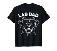 Funny Labrador Retriever Sunglasses Lab Dad Dog Lover T-Shirt