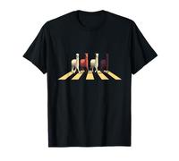 Funny lama crossing Abbey street Road Llama Alpaca T-Shirt