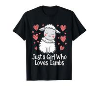 Funny Lamb Lovers Gift Just A Girl Who Loves Lambs T-Shirt