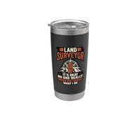 Funny Land Surveyor No One Understands What I Do Stainless Steel Insulated Tumbler