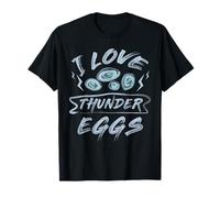 Funny, Lapidary, 'I love Thunder Eggs' T-Shirt