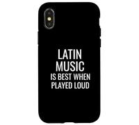 Funny Latin Music Quote Salsa Samba Cumbia Rumba Tango Dance Case for iPhone X/XS