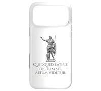 Funny Latin Saying Ancient Rome Quote - Roman Proverb Case for iPhone 17 Pro Max
