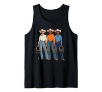 Funny Latina Cowgirl Saying Rodeo Sisters Western Women Men Tank Top