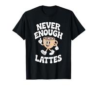Funny Latte or Lattes Retro Coffee T-Shirt
