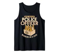 Funny Law Enforcement Off Duty Police Officer Cop Joke Gifts Tank Top