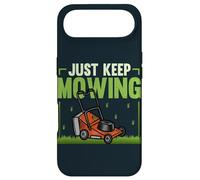 Funny Lawn Mower Gardening Garden Grass Just Keep Mowing Case for iPhone Air