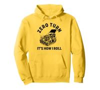 Funny lawn mower zero turn It's how I roll Lawn Mowing Pullover Hoodie