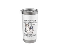 Funny Lazy Cat You Never Know When You're Done Laziness Stainless Steel Insulated Tumbler