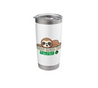 Funny Lazy Sloth Energy Saving Mode Activated Stainless Steel Insulated Tumbler