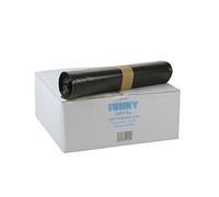 Funny LDPE-Regenerate Bin Bags Rolled 120 l Type 100 Grey (1 x 150 Bags)