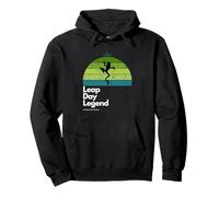 Funny Leap Day Frog Legend Forever February 29th Birthday Pullover Hoodie