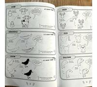 Funny Learn Draw - Cute Artistic Interactive Activities, Step by Step Drawing Book Kids with Beginner Friendly Instructions, Indoor Outdoor School Dorm Travel, Interactive Drawing Guide Birthday Party