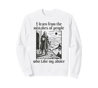 Funny Learn From Mistakes Knight Medieval Sarcasm Joke Tee Sweatshirt