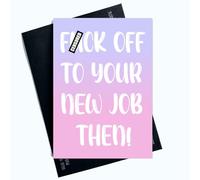 Funny Leaving Work Cards For Her New Job Cards See You Later Card New Job Cards Novelty Fun Joke SP72