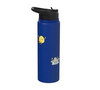 Funny Lemon Jumping Into Lemon Squeezer High Dive Lemonade Stainless Steel Insulated Water Bottle