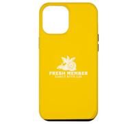 Funny Lemon Quote Fresh Member of the Slightly Bitter Club Case for iPhone 12 Pro Max
