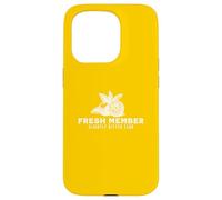 Funny Lemon Quote Fresh Member of the Slightly Bitter Club Case for iPhone 15 Pro