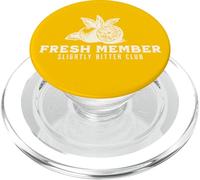 Funny Lemon Quote Fresh Member of the Slightly Bitter Club PopSockets PopGrip for MagSafe