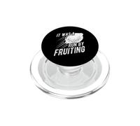 Funny Lemon Slogan It Was A Run By Fruiting PopSockets PopGrip for MagSafe