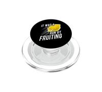 Funny Lemon Slogan - It Was A Run By Fruiting PopSockets PopGrip for MagSafe